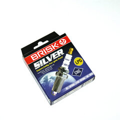 Свеча зажигания Brisk Silver, LR17YS LPG CNG, 1 шт. цена и информация | Авто принадлежности | 220.lv