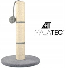 Kaķa māja Malatec 7932, 60 cm, pelēka цена и информация | Когтеточки | 220.lv