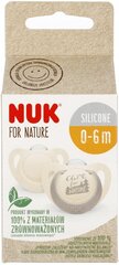 Соска NUK for Nature 1187, 0-6 мес, 2 штуки цена и информация | Пустышки | 220.lv