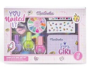 Nagu dizaina komplekts Martinelia Super Girl Complete Nail Art Kit cena un informācija | Bērnu kosmētika, līdzekļi jaunajām māmiņām | 220.lv