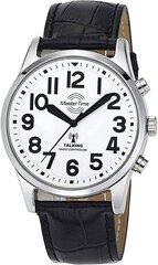 Master Time funk Quartz Говоря мужские часы, аналогичные кожаному браслету Mtga-10690-60L B081JTBTVZ цена и информация | Мужские часы | 220.lv