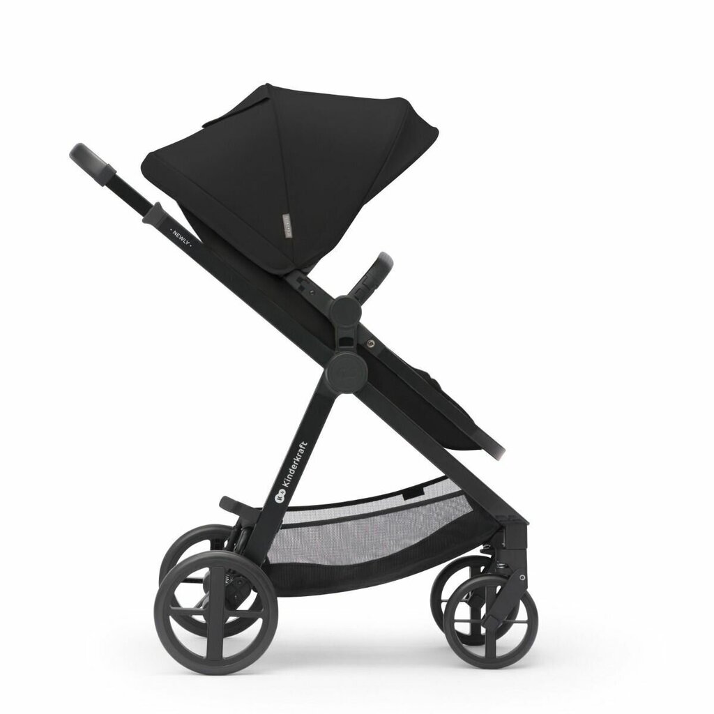 Universālie rati Kinderkraft newly 3in1, Mink pro black cena un informācija | Bērnu rati | 220.lv