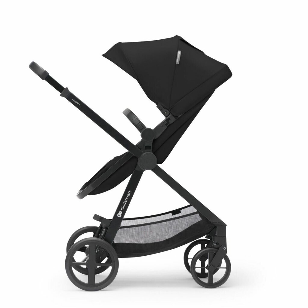 Universālie rati Kinderkraft newly 3in1, Mink pro black цена и информация | Bērnu rati | 220.lv