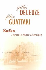 Kafka: Toward a Minor Literature 9th ed. цена и информация | Исторические книги | 220.lv