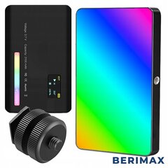 Перезаряжаемая светодиодная RGB-лампа для фотографии Berimax W140 цена и информация | Осветительное оборудование для фотосъемок | 220.lv