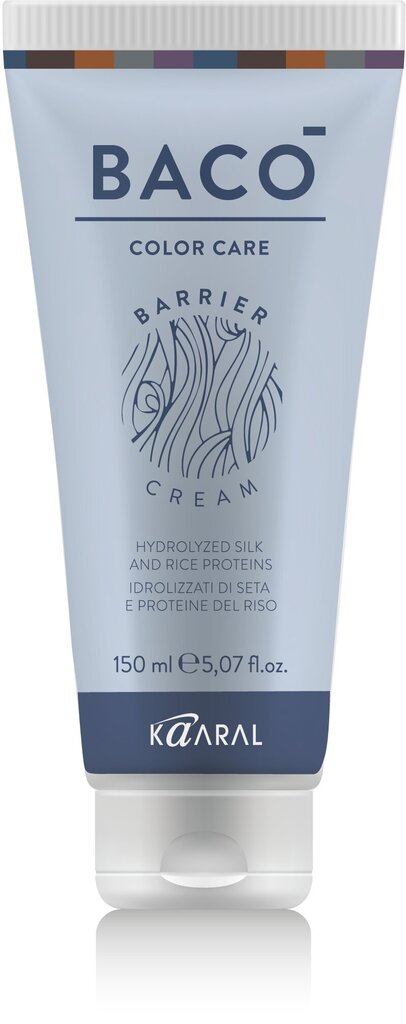 Aizsargājošs ādas krēms pirms matu krāsošanas Baco Barrier Cream, 250 ml cena un informācija | Matu krāsas | 220.lv