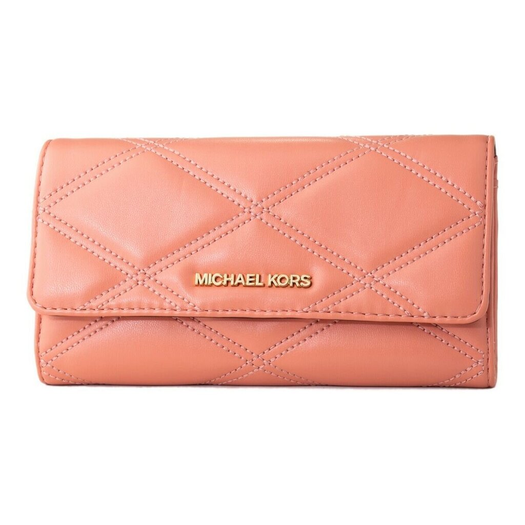 Somiņa Michael Kors 35S2GTVF3U-SHERBERT Rozā Āda (18 x 10 x 1 cm) S0364604 cena un informācija | Sieviešu maki, karšu maki | 220.lv