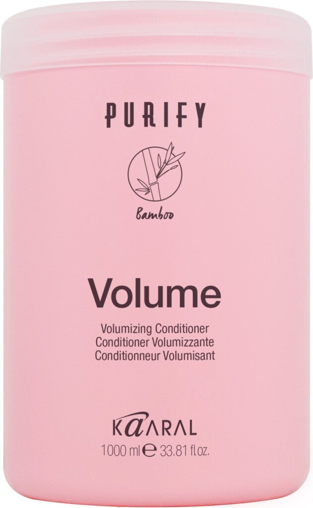 Kondicionieris plāniem matiem Purify Volume, 1000 ml цена и информация | Matu kondicionieri, balzāmi | 220.lv