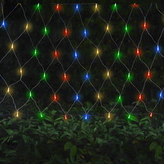 Ziemassvētku tīkla lampiņas 2m*3m, 192 LED, LIVMAN YN-401 цена и информация | Гирлянды | 220.lv