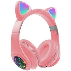 Bērnu Bluetooth austiņas M2, rozā cena un informācija | Austiņas | 220.lv