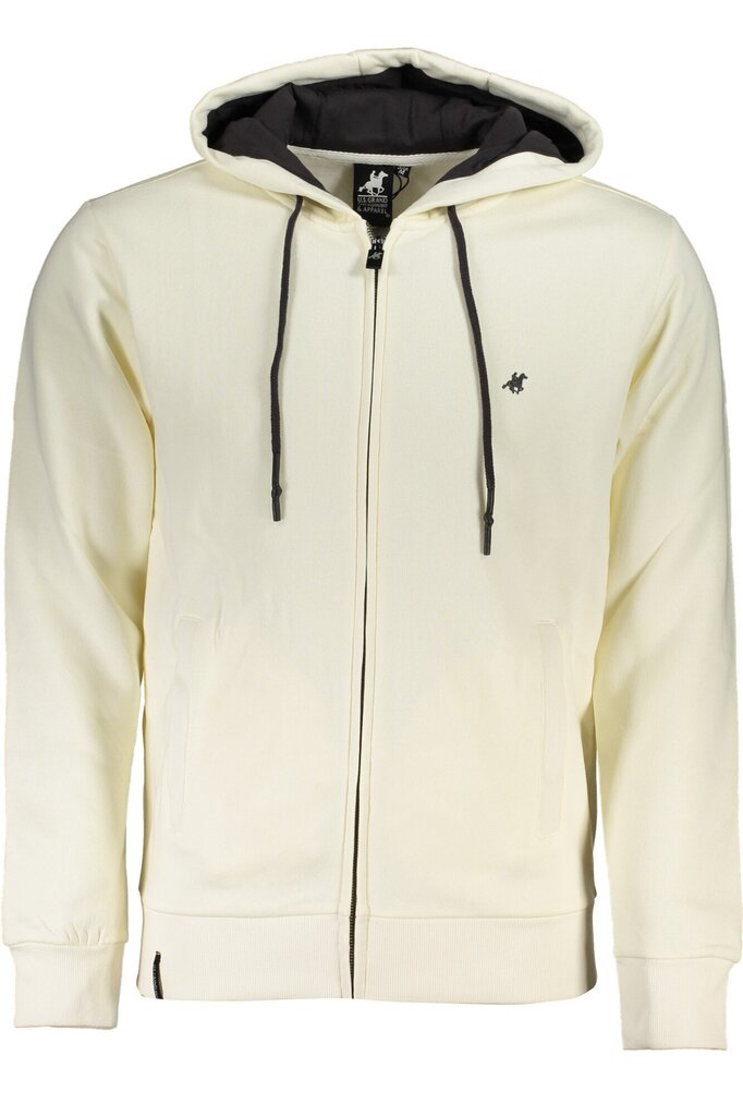 U.S. Grand polo džemperis vīriešiem USF179_BIOFF-WHIT, balts цена и информация | Vīriešu jakas | 220.lv