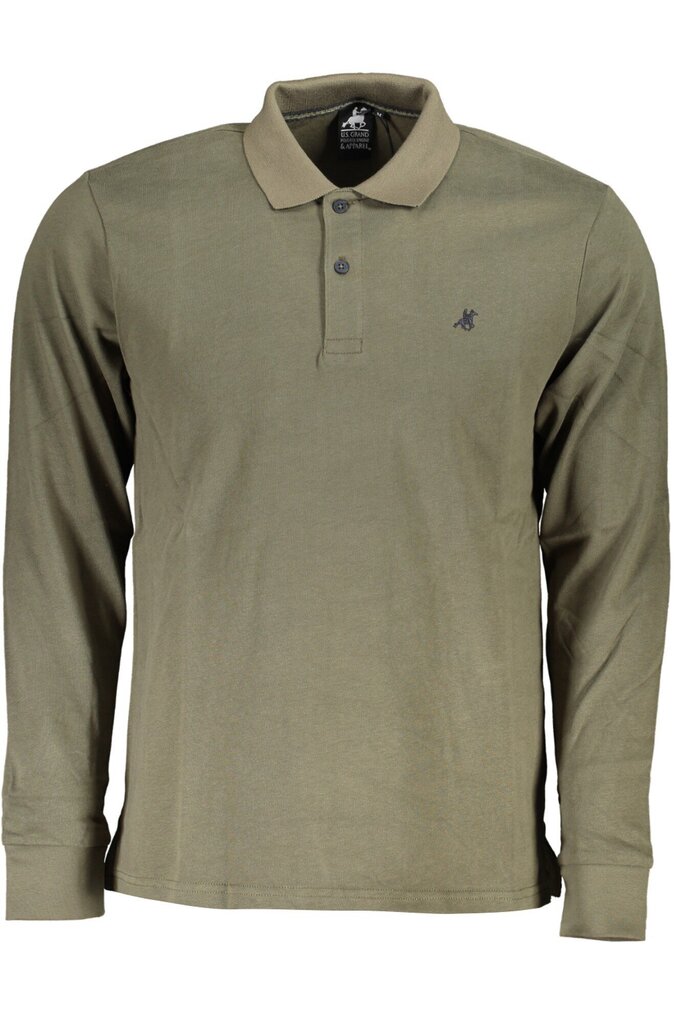 U.S. Grand polo krekls vīriešiem USP169_VEV.MILITA, zaļš cena un informācija | Vīriešu T-krekli | 220.lv