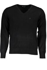 U.S. Grand polo krekls vīriešiem USTR201_NNERO, melns cena un informācija | Vīriešu džemperi | 220.lv