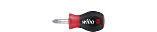 Skrūvgriezis Wiha SoftFinish® Phillips, īss Stubby (PZ1 x 25x4,5 mm) cena un informācija | Rokas instrumenti | 220.lv