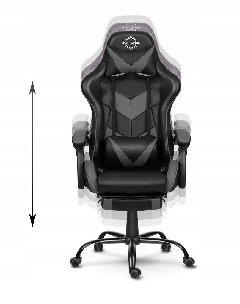 Spēļu krēsls Sofotel Cerber, melns цена и информация | Biroja krēsli | 220.lv