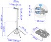 Velosipēdu statīvs Stand, melns cena un informācija | Citi velo piederumi un aksesuāri | 220.lv