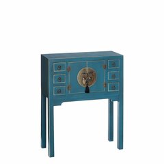 Мебель для прихожей ORIENTE 63 x 26 x 80 cm Синий DMF цена и информация | Шкафчики в гостиную | 220.lv
