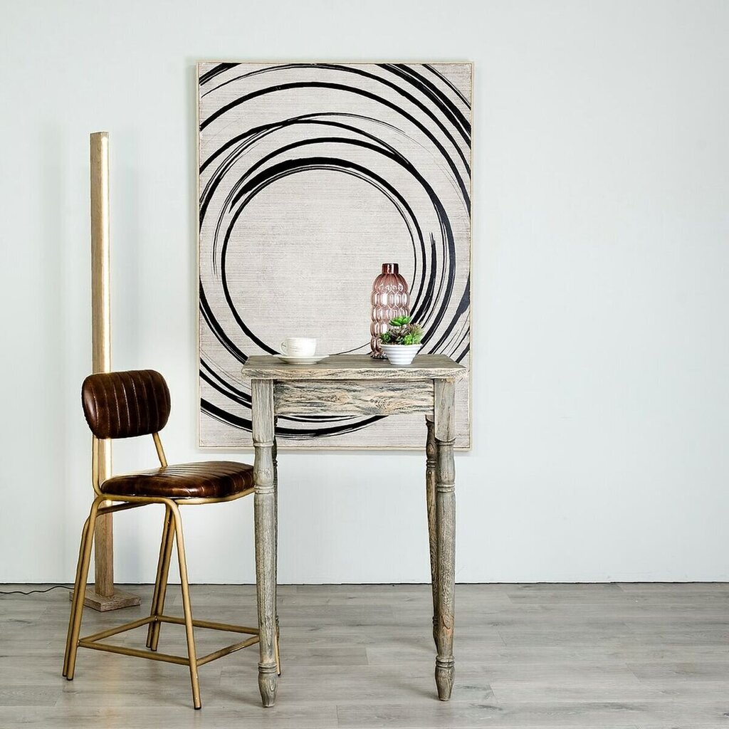 Mazs galdiņš Dabisks Pelēks Koks 60 x 60 x 90 cm cena un informācija | Konsoles galdiņi | 220.lv
