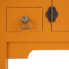 Bufete NEW ORIENTAL 73 x 26 x 90 cm Oranžs DMF cena un informācija | Vitrīnas, bufetes | 220.lv
