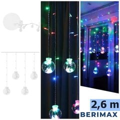 Ziemassvētku virtene Berimax, 180 LED, 2,6M цена и информация | Гирлянды | 220.lv