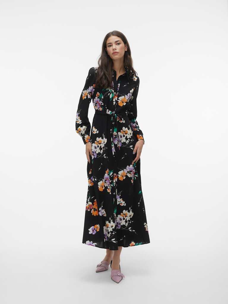 Vero Moda kleita sievietēm 10294989*02, melna cena un informācija | Kleitas | 220.lv