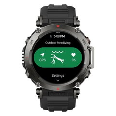 Amazfit T-Rex Ultra Abyss черный цвет цена и информация | Смарт-часы (smartwatch) | 220.lv