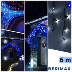 Ziemassvētku virtene Berimax, 120 LED, 6 m cena un informācija | Ziemassvētku lampiņas, LED virtenes | 220.lv