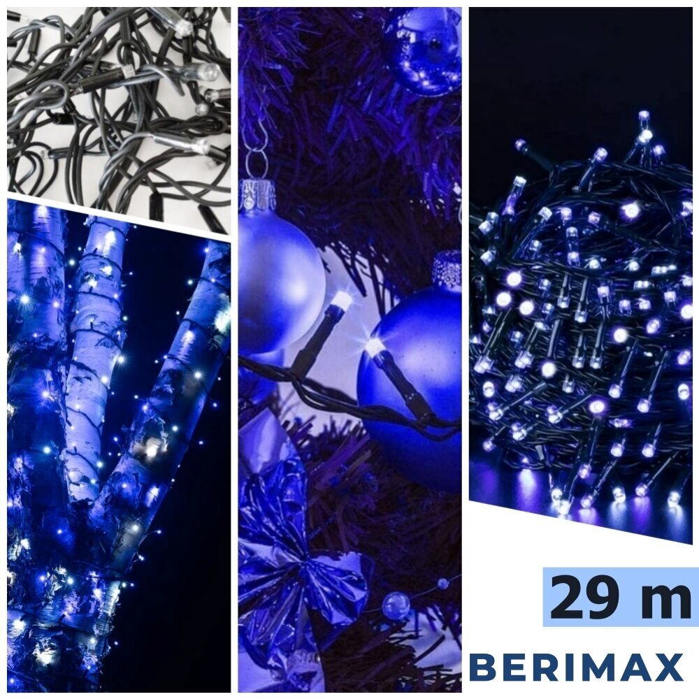 Ziemassvētku virtene Berimax 500 LED, 29m cena un informācija | Ziemassvētku lampiņas, LED virtenes | 220.lv