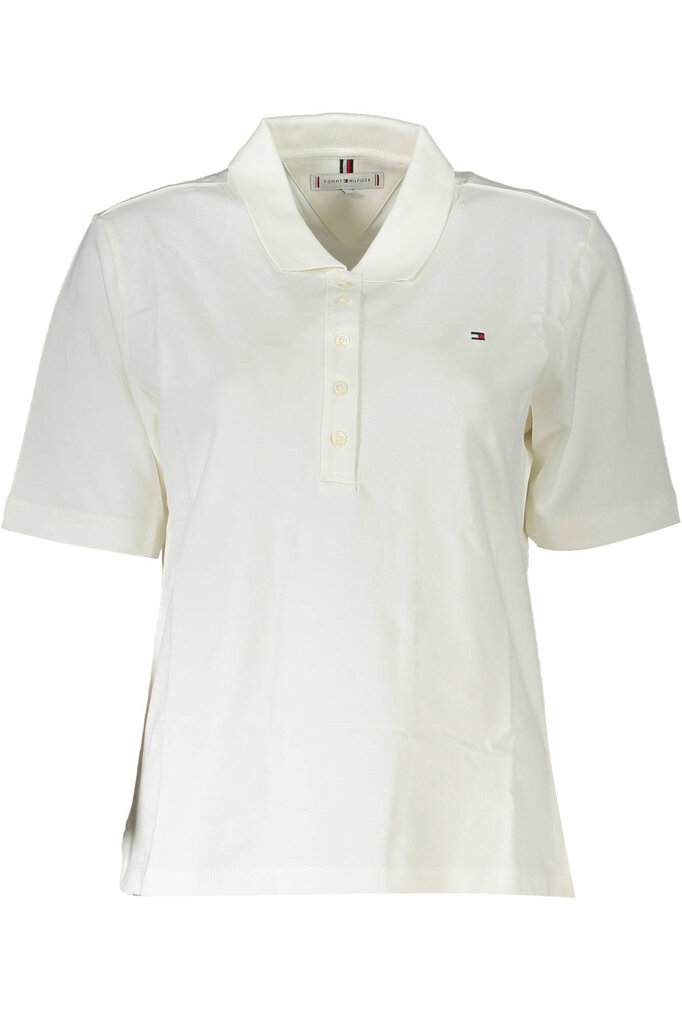 Polo krekls sievietēm Tommy Hilfiger, balts cena un informācija | T-krekli sievietēm | 220.lv
