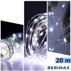 Ziemassvētku virtene Berimax 200 LED, 20m цена и информация | Гирлянды | 220.lv