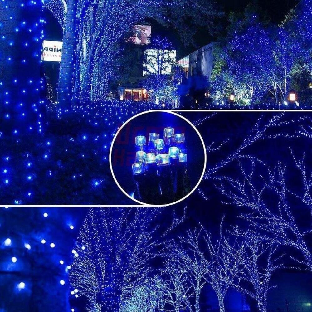 Ziemassvētku virtene Berimax 200 LED, 16 m cena un informācija | Ziemassvētku lampiņas, LED virtenes | 220.lv