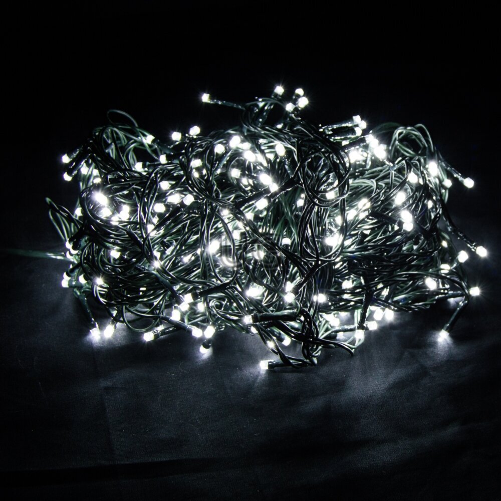 Ziemassvētku virtene Berimax 200 LED, 16m cena un informācija | Ziemassvētku lampiņas, LED virtenes | 220.lv