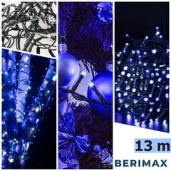 Новогодняя гирлянда Berimax 200 LED, синяя цена и информация | Гирлянды | 220.lv