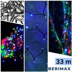 Ziemassvētku virtene Berimax 300 LED, 33m cena un informācija | Ziemassvētku lampiņas, LED virtenes | 220.lv