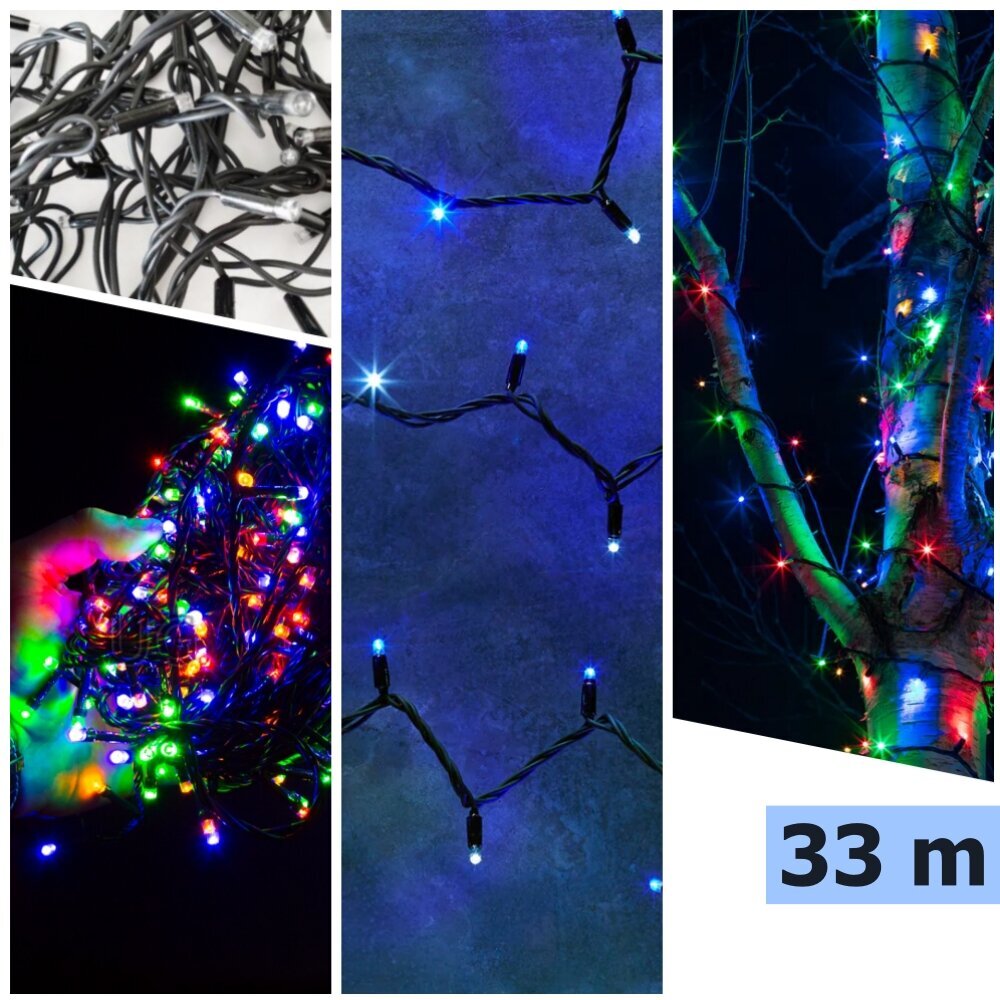 Ziemassvētku virtene Berimax 300 LED, 33m цена и информация | Ziemassvētku lampiņas, LED virtenes | 220.lv