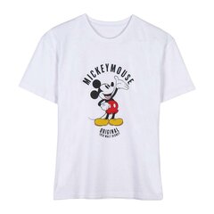 T-krekls Mickey Mouse, balts cena un informācija | T-krekli sievietēm | 220.lv