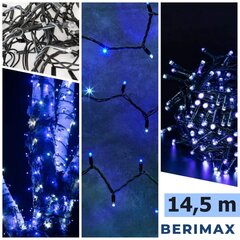 Ziemassvētku virtene Berimax 200 LED, 14,5m cena un informācija | Ziemassvētku lampiņas, LED virtenes | 220.lv