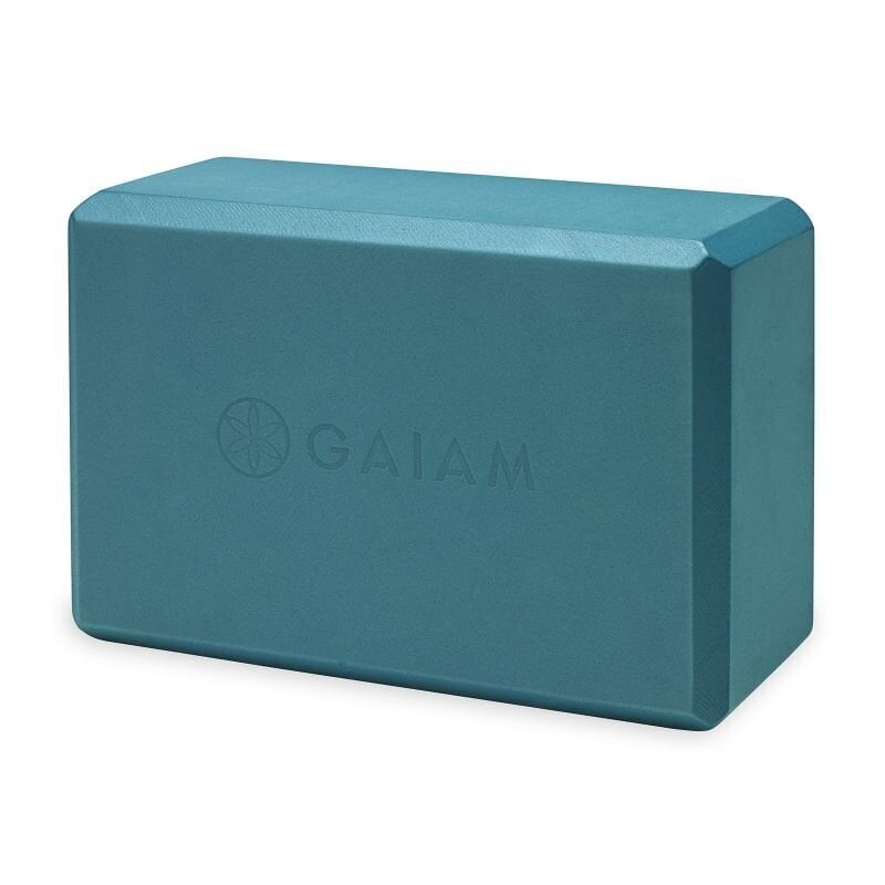 Jogas bloks Gaiam 59181, zils cena un informācija | Jogas preces | 220.lv