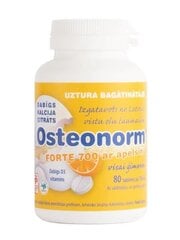 Osteonorm forte tab.N80 (ar apels. g.) цена и информация | Витамины, пищевые добавки, препараты для хорошего самочувствия | 220.lv