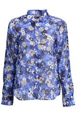 Женская футболка Gant, синяя цена и информация | Женские блузки, рубашки | 220.lv