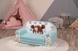 Bērnu dīvāns Delsit Yogi Bear, 78 x 42 x 35 cm, zils цена и информация | Sēžammaisi, klubkrēsli, pufi bērniem | 220.lv