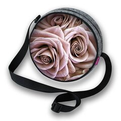 Eko filca rokassoma sievietēm Twist Roses цена и информация | Женские сумки | 220.lv