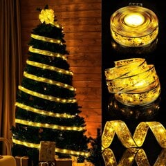 Eglītes rotājums LED lente, 5m cena un informācija | Ziemassvētku lampiņas, LED virtenes | 220.lv