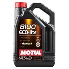 Масло Motul 8100 Eco-lite 5W20, 5л (109104) цена и информация | Моторное масло | 220.lv