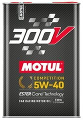 Motul 300V Competition 5W40 motoreļļa, 5L cena un informācija | Motoreļļas | 220.lv