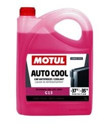 Охлаждающая жидкость Motul Auto Cool G13 -37°C, 5л цена и информация | Очищающие и охлаждающие жидкости | 220.lv