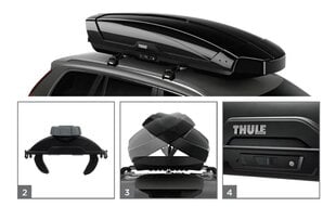 Багажный бокс на крышу автомобиля Thule Motion XT XXL, черный цена и информация | Багажники на крышу | 220.lv