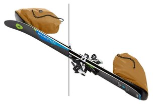 Transportēšanas somas Thule RoundTrip Ski Bag, 192 cm, melns cena un informācija | Somas kalnu slēpošanas inventāram | 220.lv