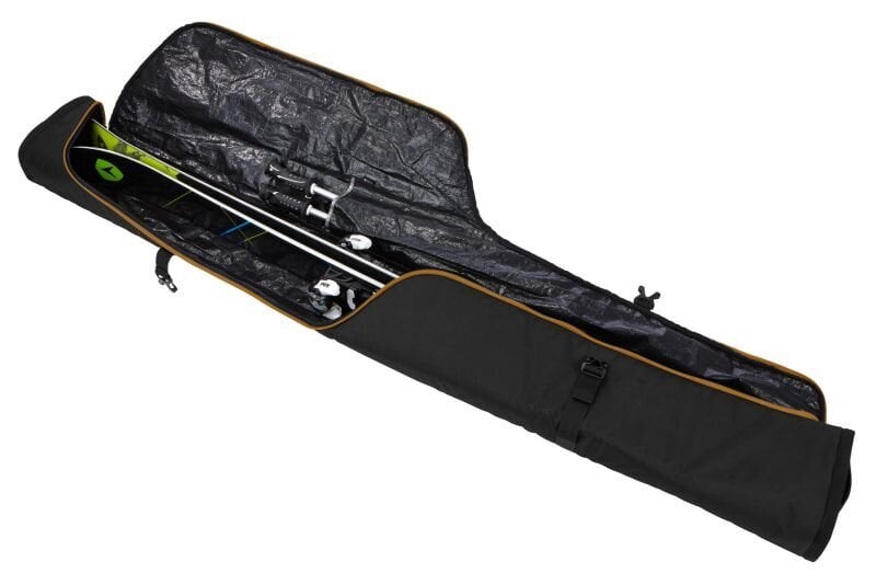 Transportēšanas somas Thule RoundTrip Ski Bag, 192 cm, melns cena un informācija | Somas kalnu slēpošanas inventāram | 220.lv