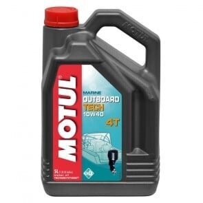 Eļļa Motul Outboard Tech 4T 10W40, 5L цена и информация | Moto eļļas | 220.lv